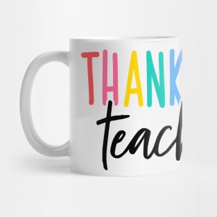 Thankful Teacher Mug